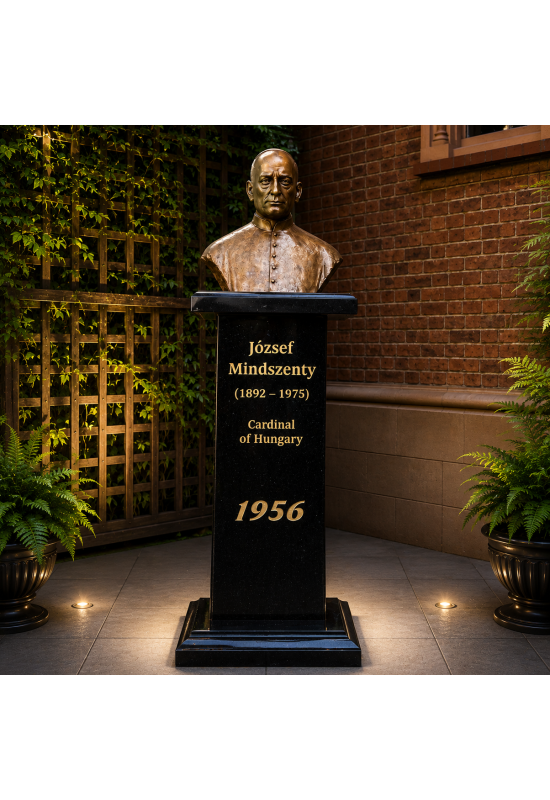 Bronze Sculpture Granite Base 0190
