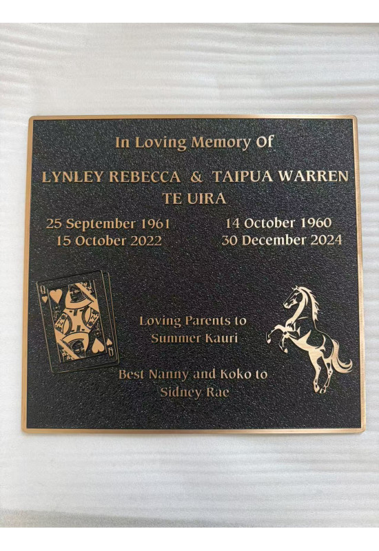 Bronze Plaque 0152 (380x360mm)